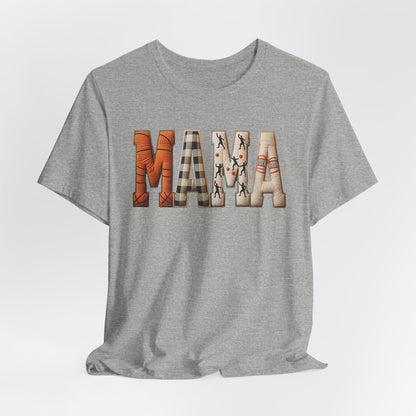 Faux Basketball Mama T-Shirt – Basketball Mom Graphic Tee | Game Day Mom Shirt