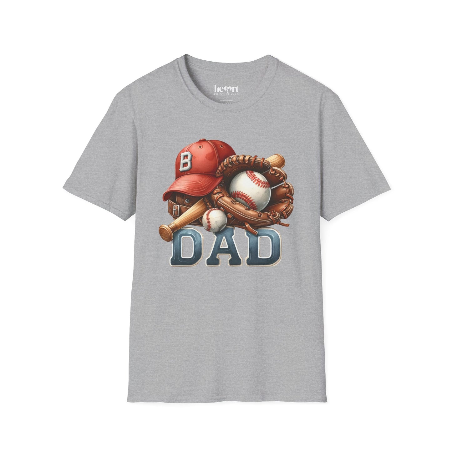 Baseball Dad T-Shirt – Vintage Hat & Ball Sports Tee for Fathers ⚾👕