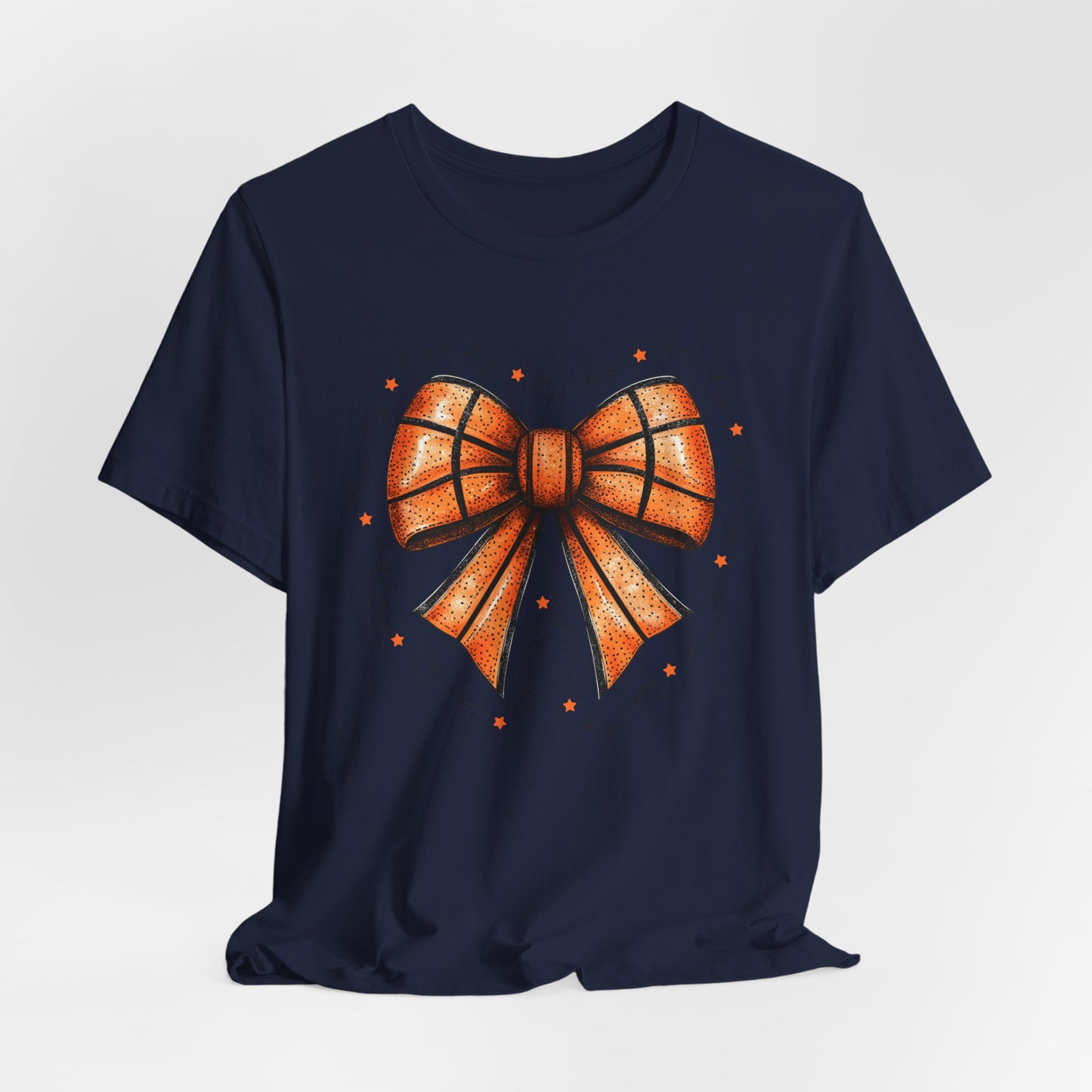 Game Day Bow Basketball T-shirt