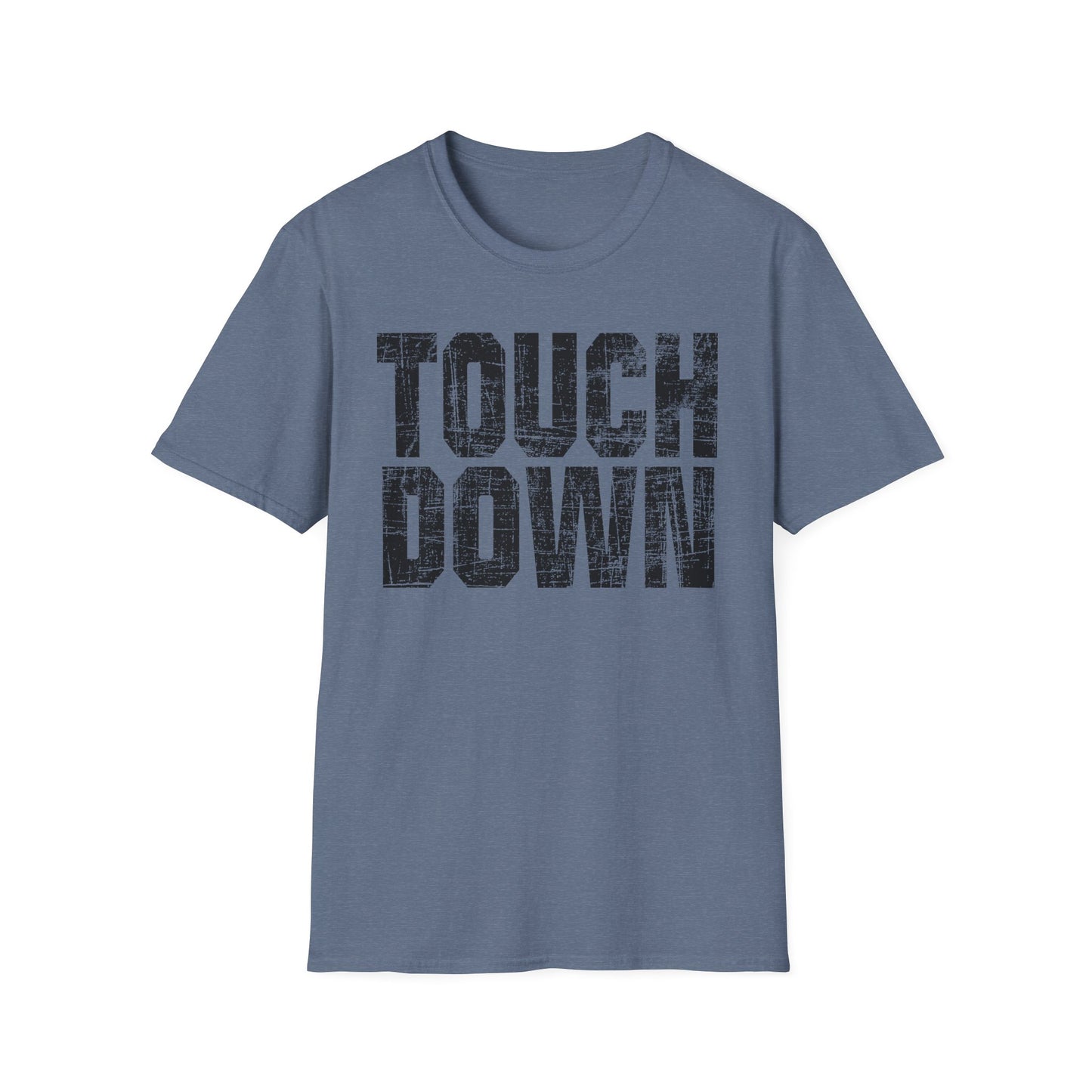 Touch Down Glitter Football T-Shirt – Fun Game Day Tee for Sports Fans