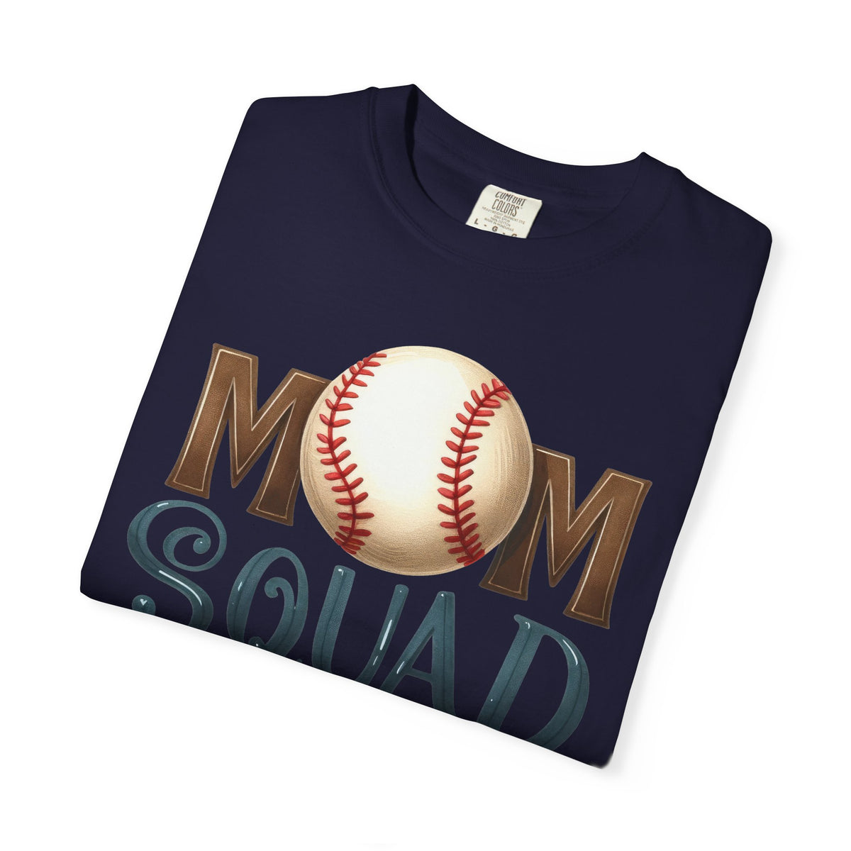 Mom Squad Baseball T-Shirt ⚾ | Cute Baseball Mom Graphic Tee