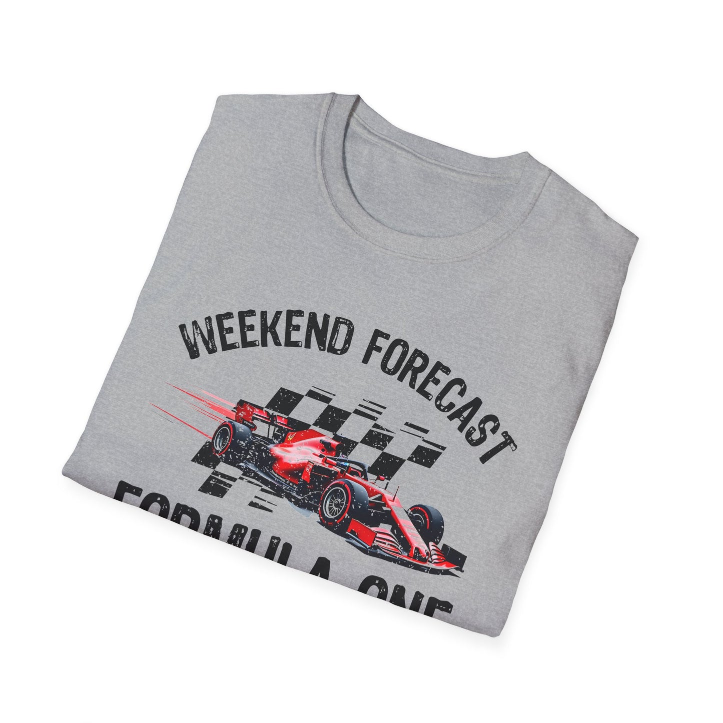 F1 Weekend Forecast Tee – Formula 1 & Beer Sports Graphic T‑Shirt