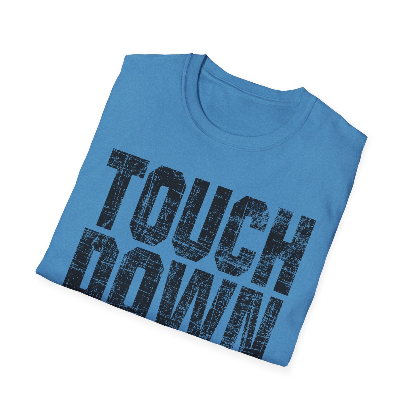 Touch Down Glitter Football T-Shirt – Fun Game Day Tee for Sports Fans