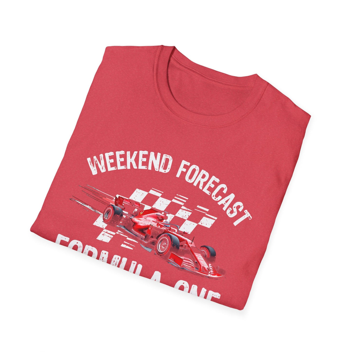 F1 Weekend Forecast Tee – Formula 1 & Beer Sports Graphic T‑Shirt