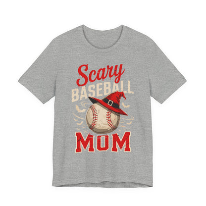 Scary Baseball Mom T-shirt
