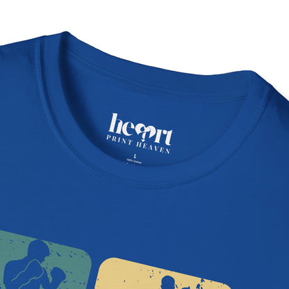 Dynamic Boxing Collage T-Shirt – Unique Graphic Tee for Boxing Enthusiasts 🥊