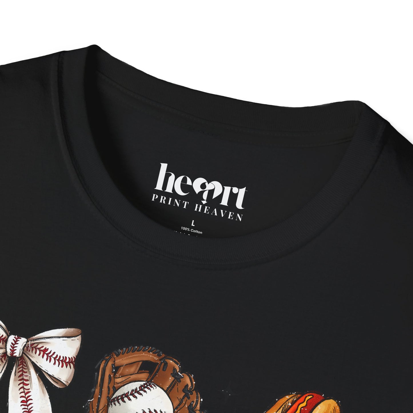 Glitter Baseball Sports T-Shirt – Sparkly Baseball Tee for Fans & Players