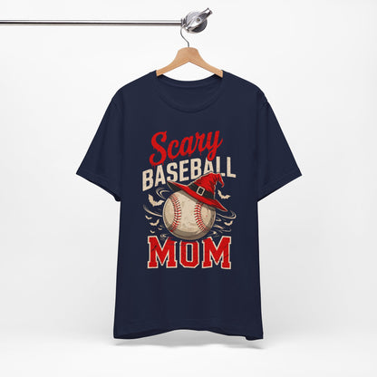 Scary Baseball Mom T-shirt