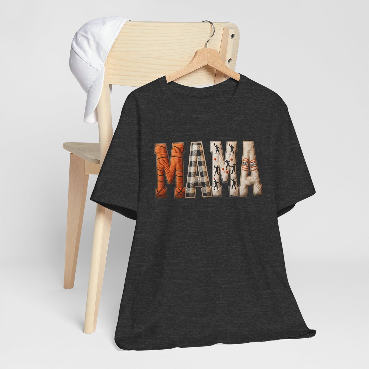 Faux Basketball Mama T-Shirt – Basketball Mom Graphic Tee | Game Day Mom Shirt