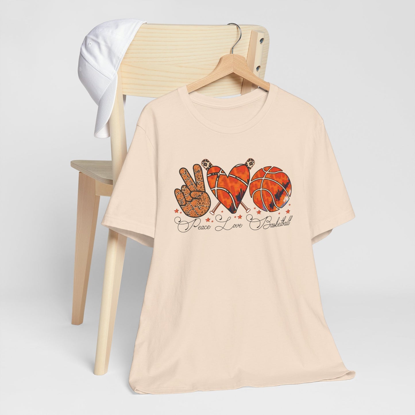 Peace, Love, Basketball T-shirt