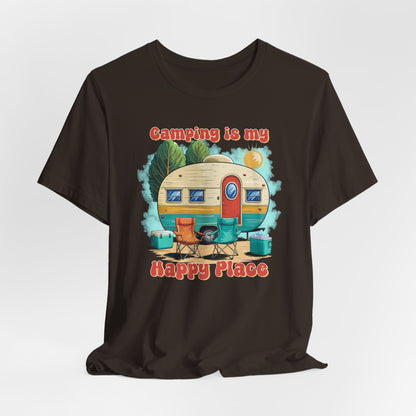Camping is My Happy Place T-Shirt