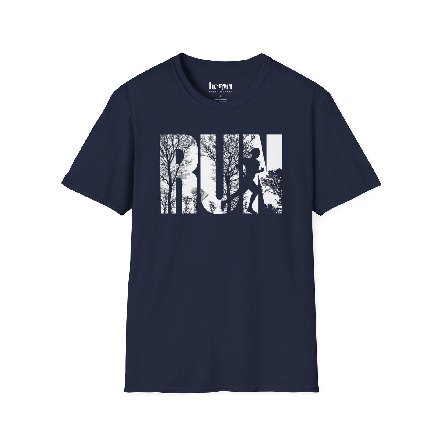 RUN Forest T-Shirt – Fun Running Shirt for Runners and Movie Fans