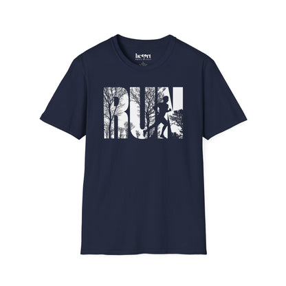 RUN Forest T-Shirt – Fun Running Shirt for Runners and Movie Fans