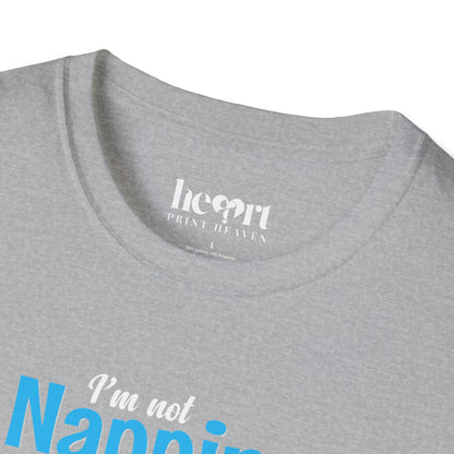I'm Not Napping, I'm Meditating – Funny Mindfulness T-Shirt 🧘‍♂️✨