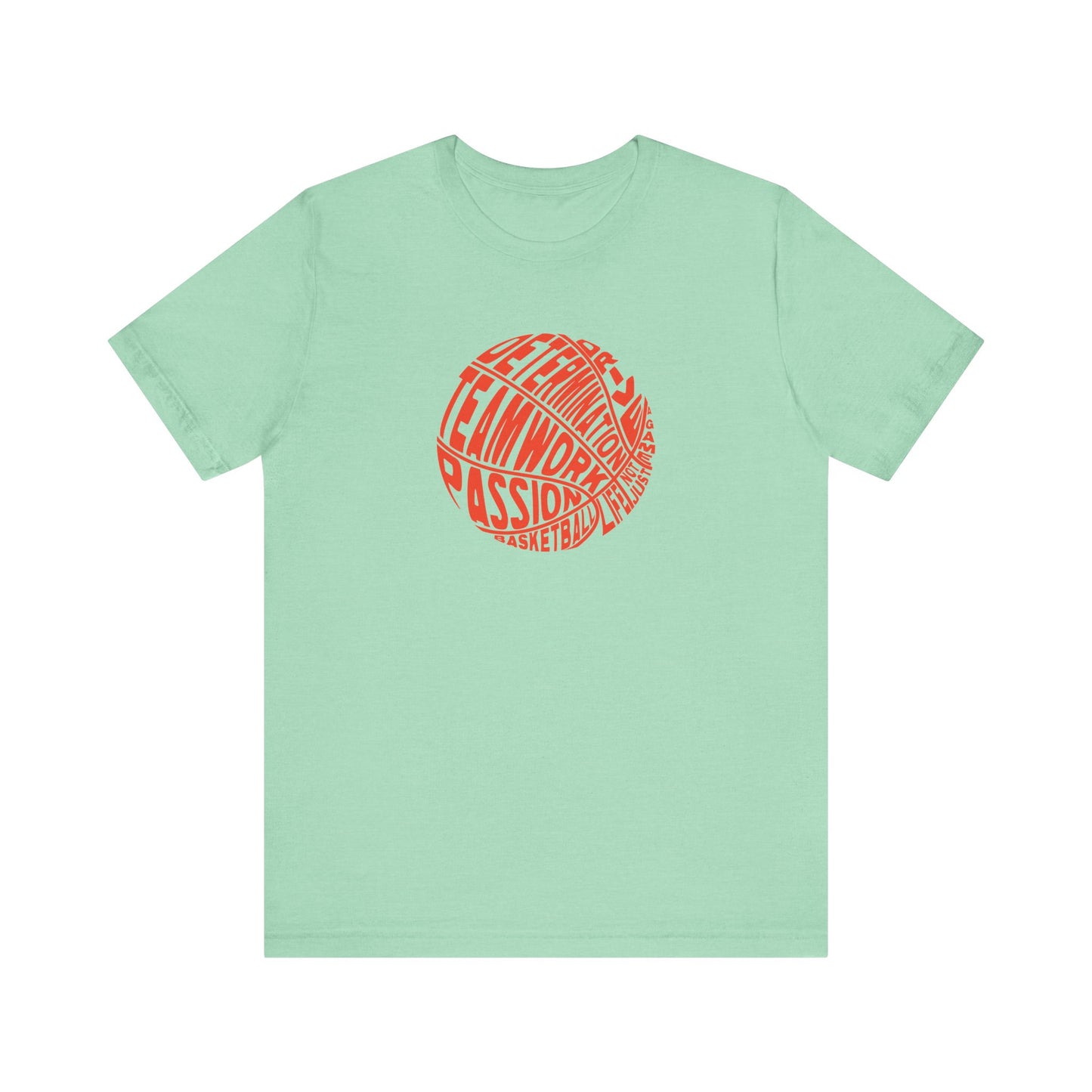 Kld-Basketball-Life Lettering Basketball T-shirt