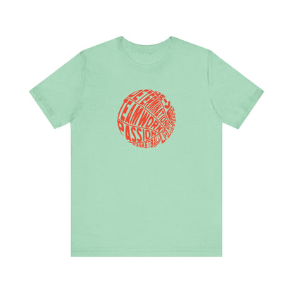 Kld-Basketball-Life Lettering Basketball T-shirt