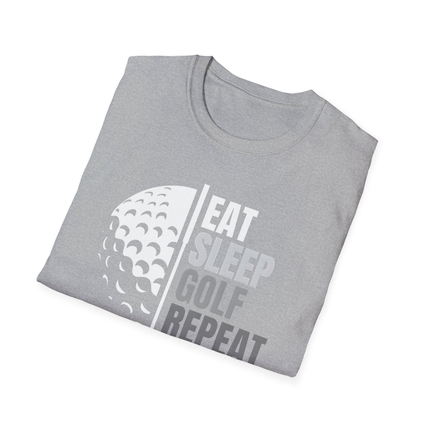 Eat Sleep Golf Repeat Tee – Classic Golf Lifestyle Sports T-Shirt