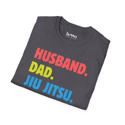 HUSBAND. DAD. JIU JITSU. LEGEND.
