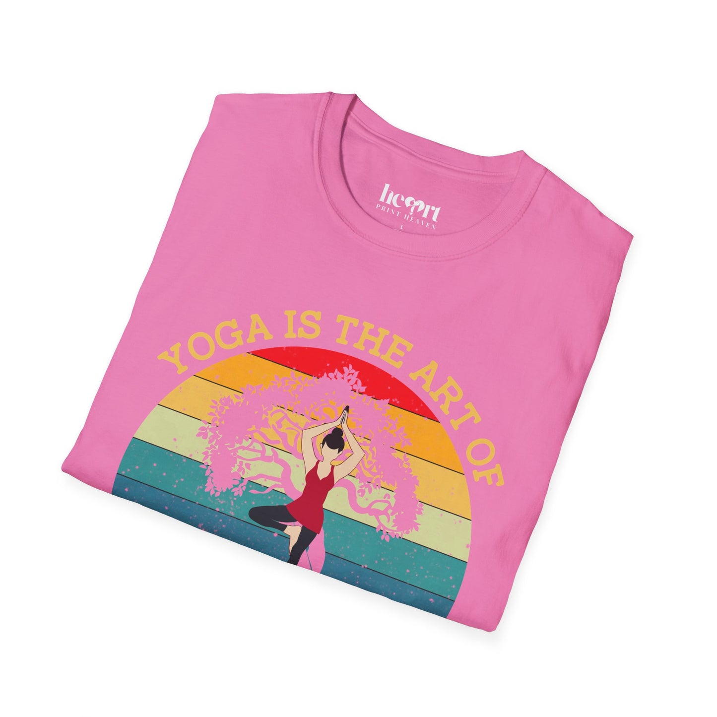 Yoga Is the Art of Listening to Your Body – Inspirational Yoga T-Shirt 🧘✨