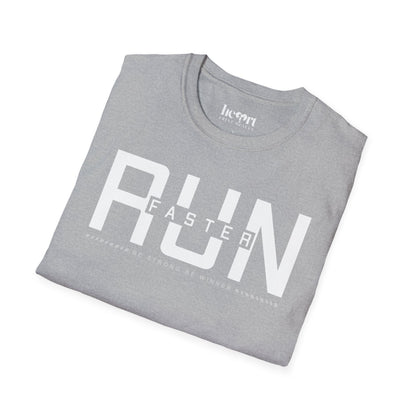 Run Faster Be Strong Be Winner T-Shirt – Motivational Running Shirt for Athletes & Runners