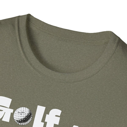 Golf & Beer Tee – Funny Golf Humor Sports Graphic T-Shirt