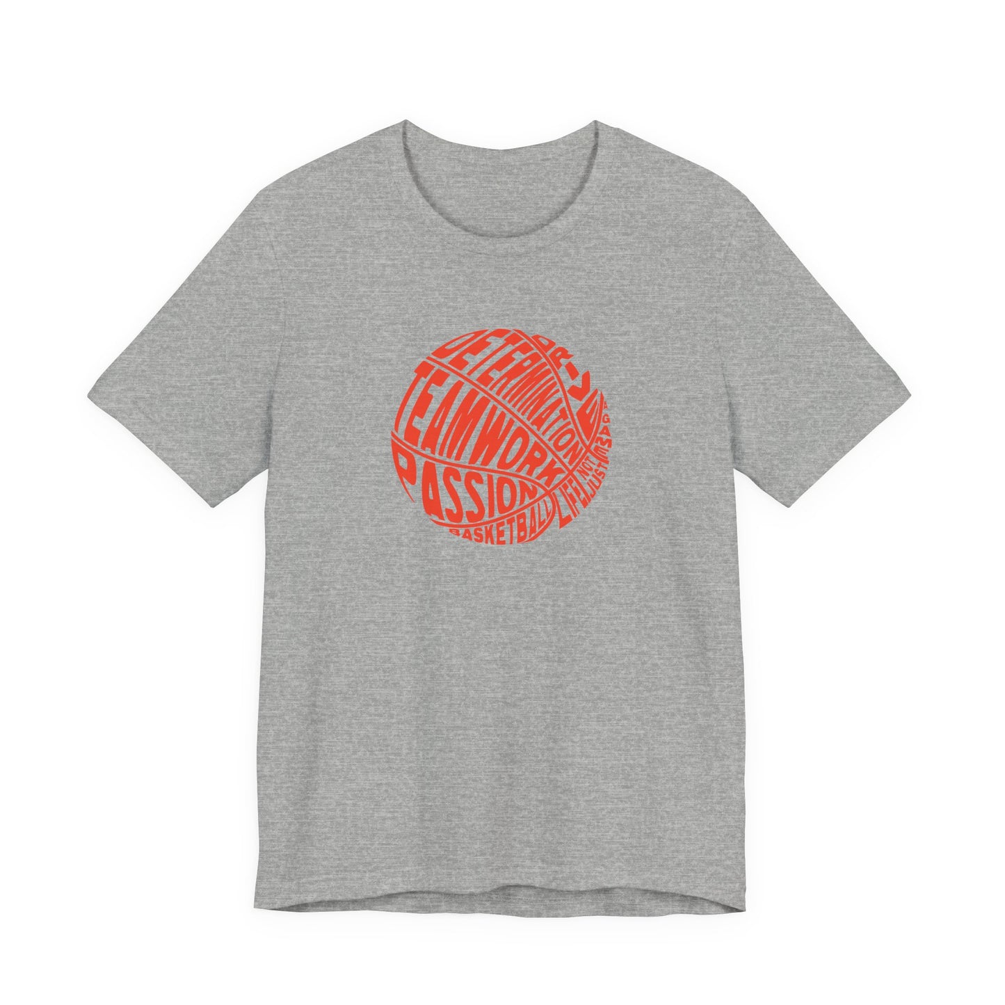 Kld-Basketball-Life Lettering Basketball T-shirt