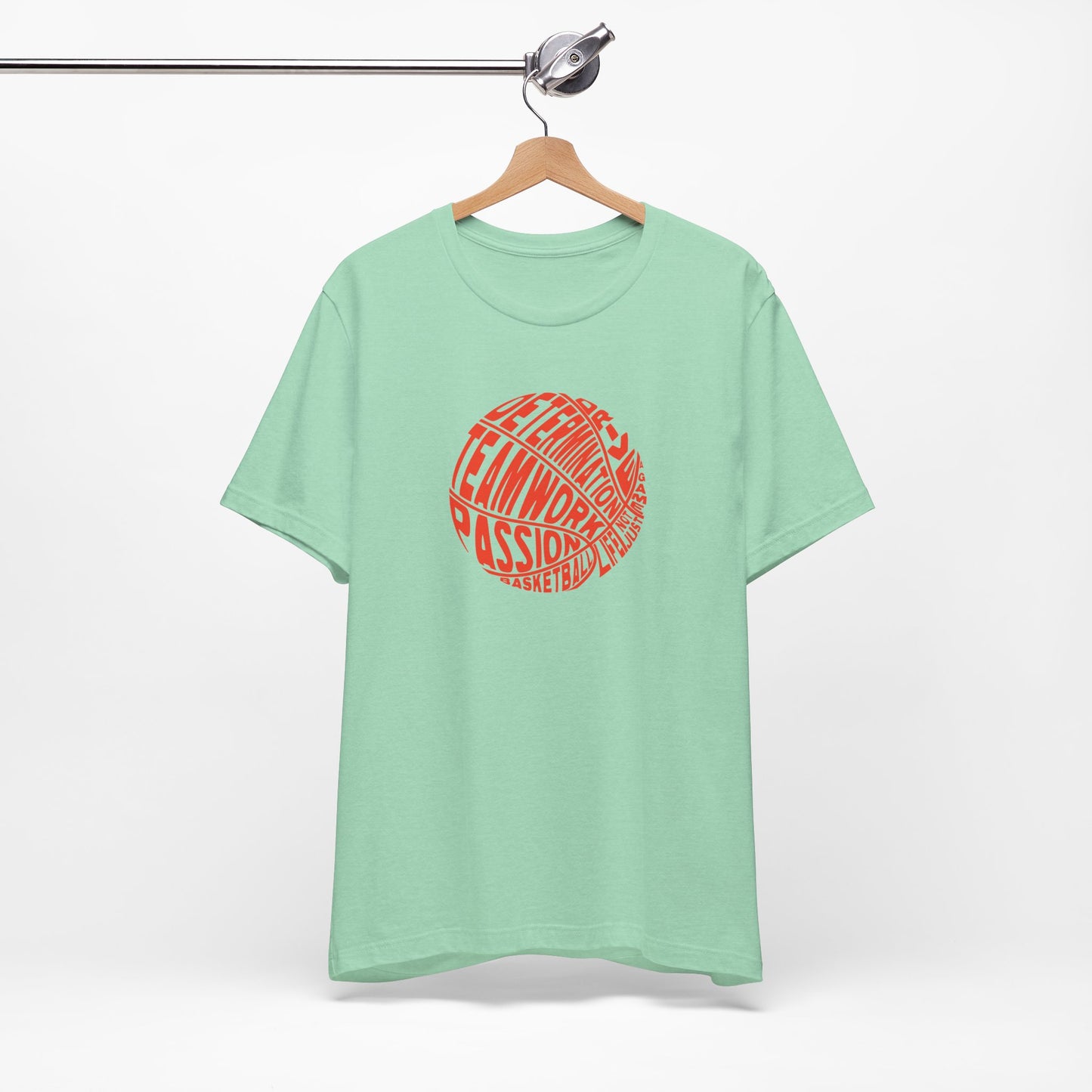 Kld-Basketball-Life Lettering Basketball T-shirt