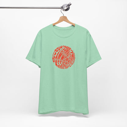 Kld-Basketball-Life Lettering Basketball T-shirt
