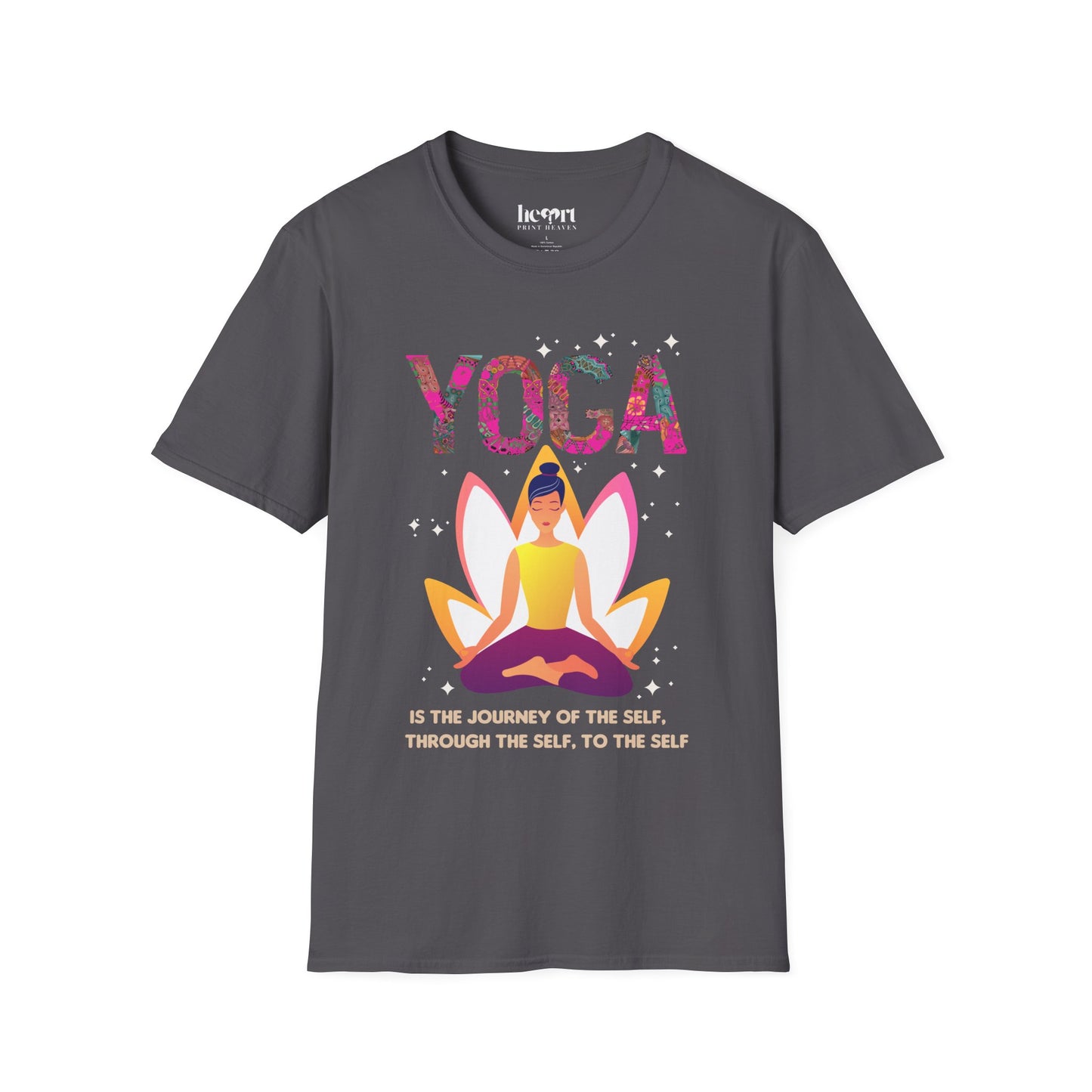 Yoga Is The Journey T-Shirt – Inspirational Yoga & Mindfulness Tee