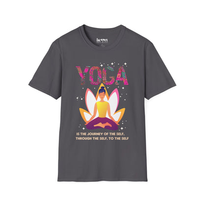 Yoga Is The Journey T-Shirt – Inspirational Yoga & Mindfulness Tee