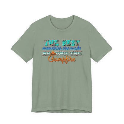 The Best Memories Are Made Around the Campfire Shirt – Outdoor Camping Tee