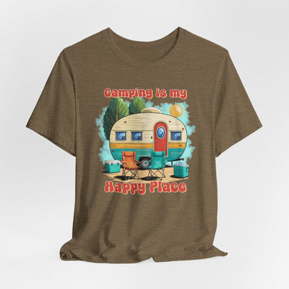 Camping is My Happy Place T-Shirt