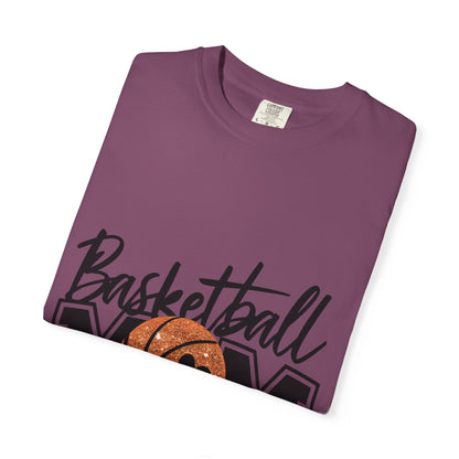 Basketball Mom T-Shirt 🏀 | Glitter Ball Basketball MOM Tee