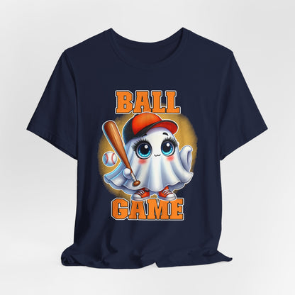 Ball Game Cute Baby Ghost T-shirt