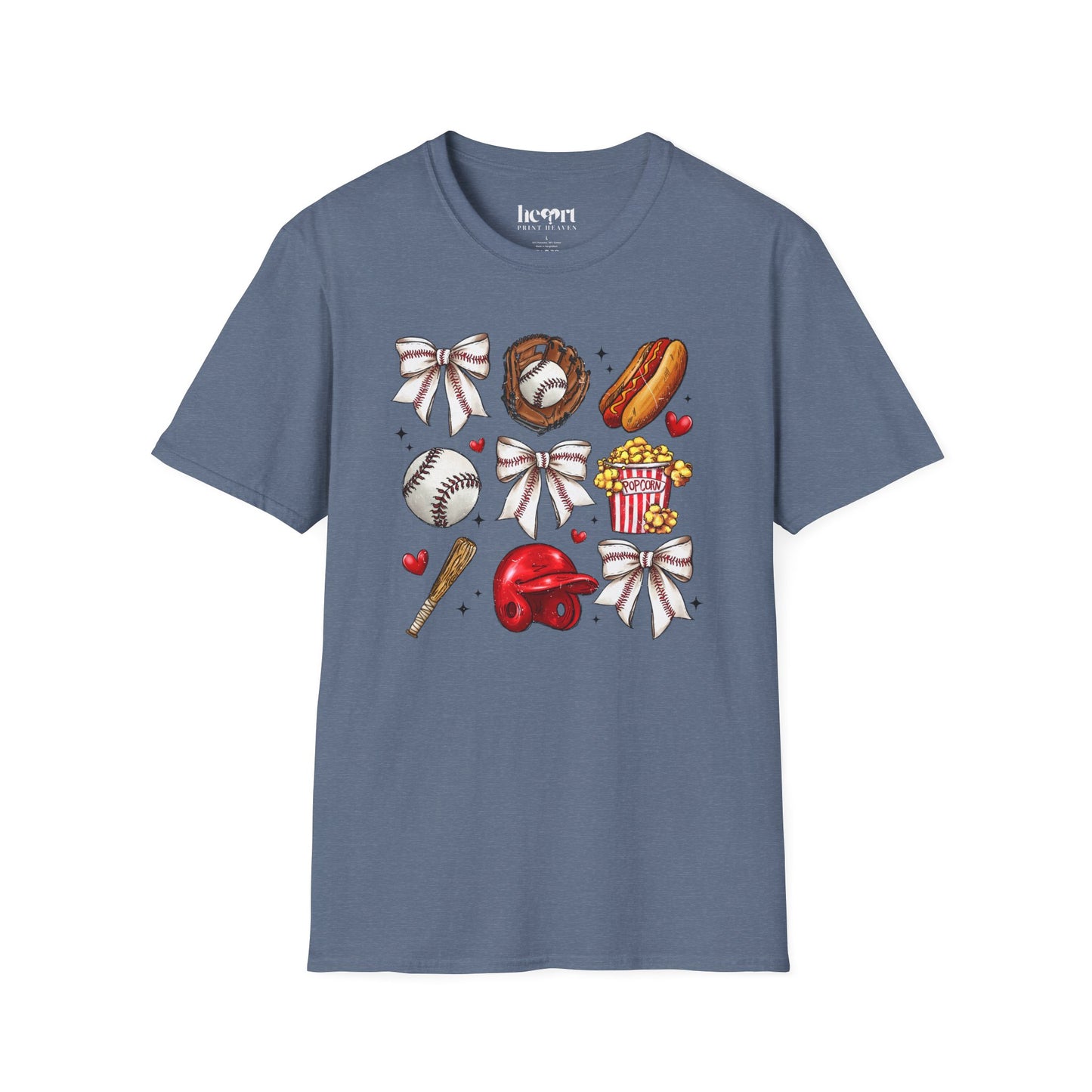 Glitter Baseball Sports T-Shirt – Sparkly Baseball Tee for Fans & Players