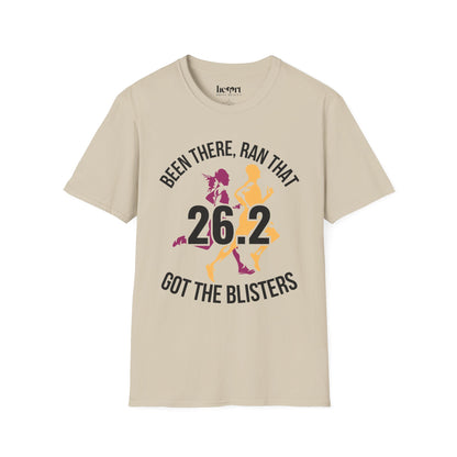 Been There, Ran That Got The Blisters - Funny Marathon Running Shirt for Runners