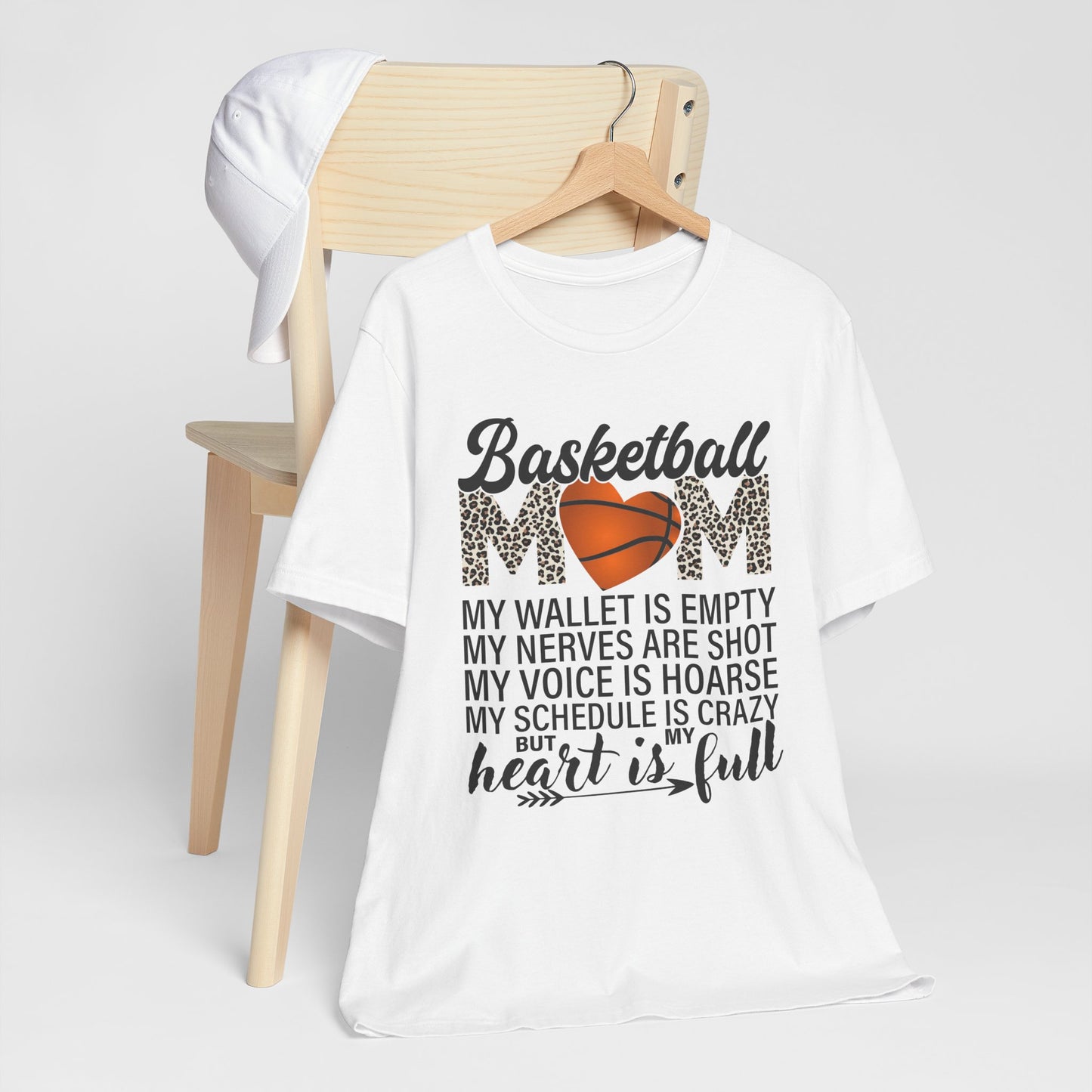 Basketball Mom My Wallet Is Empty T-shirt