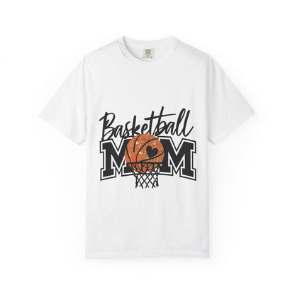 Basketball Mom T-Shirt 🏀 | Glitter Ball Basketball MOM Tee