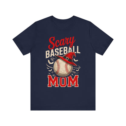 Scary Baseball Mom T-shirt