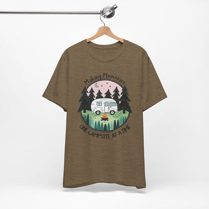Making Memories One Campsite at a Time – Retro RV Camping Shirt