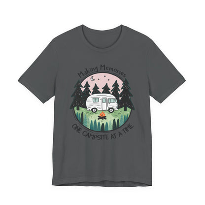 Making Memories One Campsite at a Time – Retro RV Camping Shirt