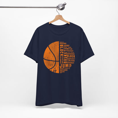 Basketball Words T-shirt