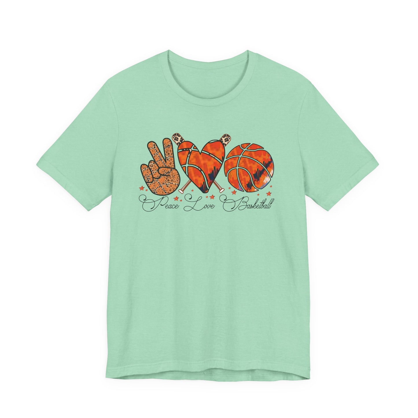 Peace, Love, Basketball T-shirt