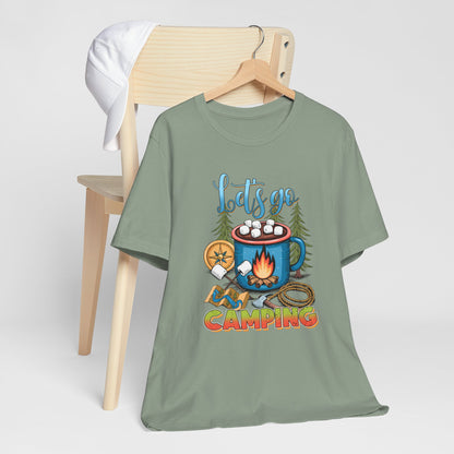 Let’s Go Camping Campfire T-Shirt