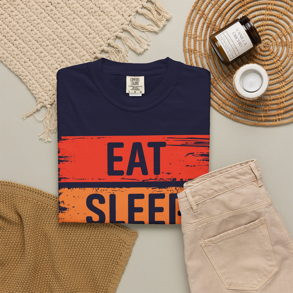 Eat Sleep Rugby Repeat T-Shirt 🏉 | Funny Rugby Gift for Players & Fans