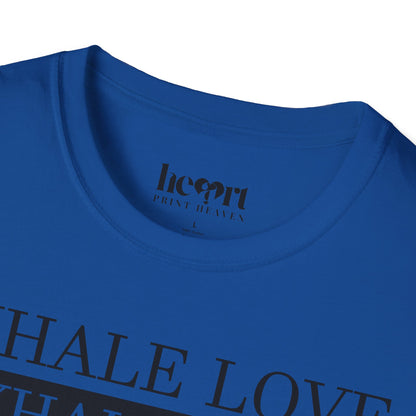 Inhale Love Exhale Hate Your Body Can Do It – Motivational Yoga T-Shirt 🧘‍♀️✨