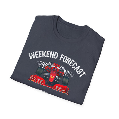 Formula 1 Weekend Forecast T-Shirt – F1 Racing & Drinking Shirt for Motorsport Fans