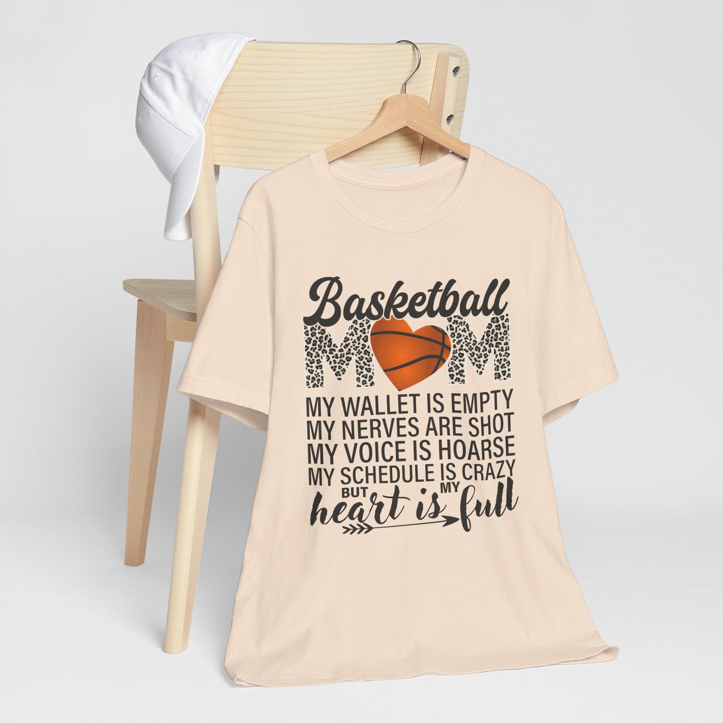 Basketball Mom My Wallet Is Empty T-shirt