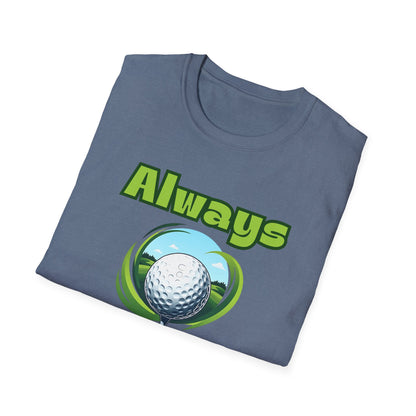Always Wash Your Balls Golf Tee – Funny Vintage Golf Humor Sports T-Shirt