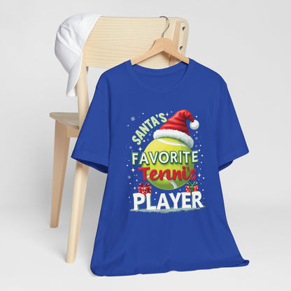 Santa's Favorite Tennis Player T-Shirt